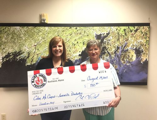 Maine Lobster Festival Donates $750 to Color Me Cured
