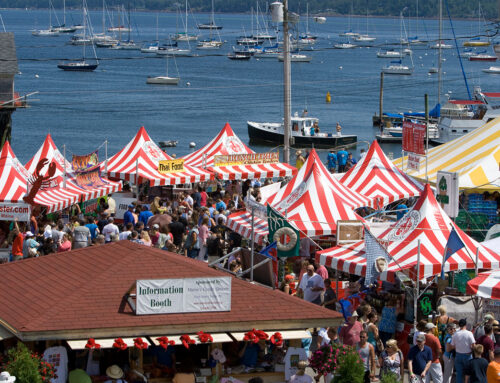 Exploring the Maine Lobster Festival Grounds