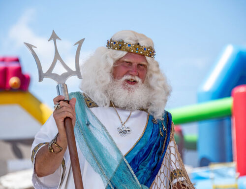King Neptune Passes His Crown to His Successor