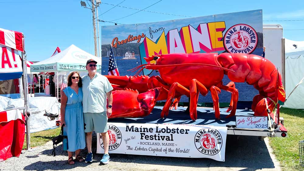 Maine Lobster Festival shuttle and waterfront arrival guide in Rockland